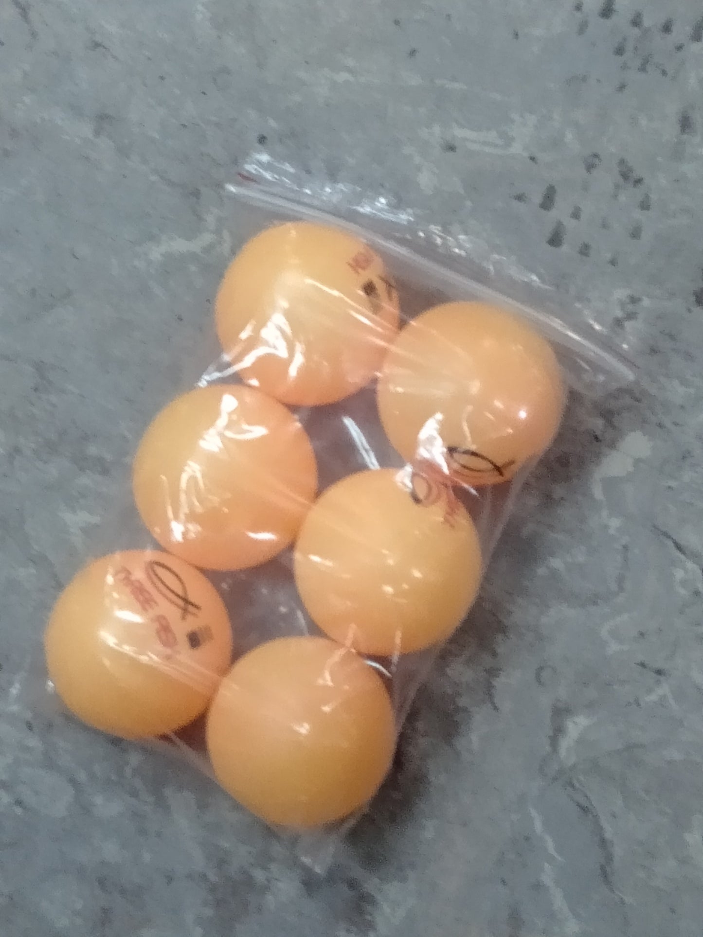 Table tennis/ping pong balls 6pk
