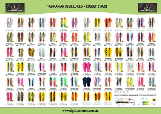 Tasmanian Devil Blade Lures