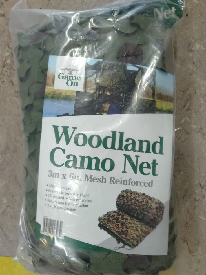 Woodland camoflauge nets