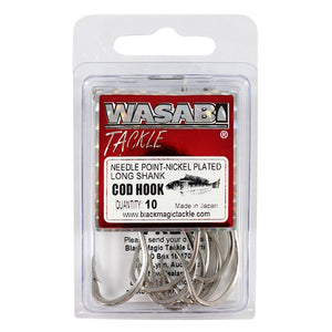 Wasabi Cod Hooks 7/0
