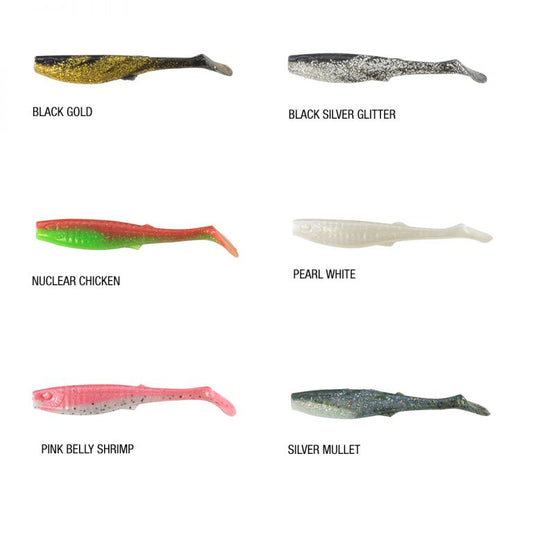 Gulp 3" Paddleshad Saltwater Softbait