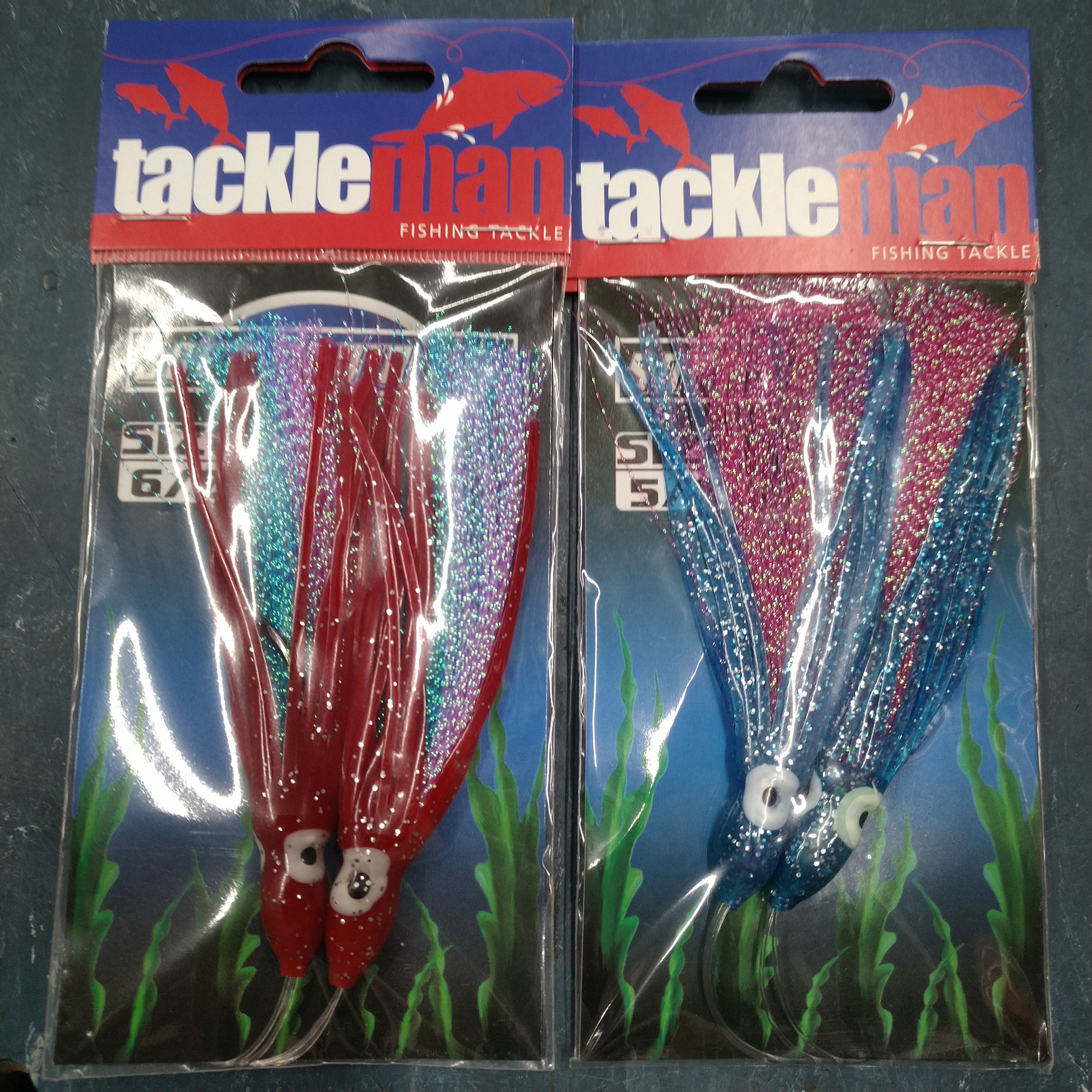 tackleman soft squid flasher rig – Central Otago Sports Depot