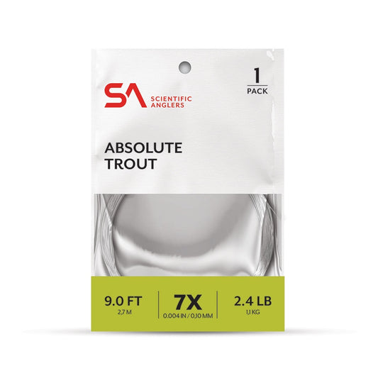 Scientific Anglers Tapered Leader Absolute Trout