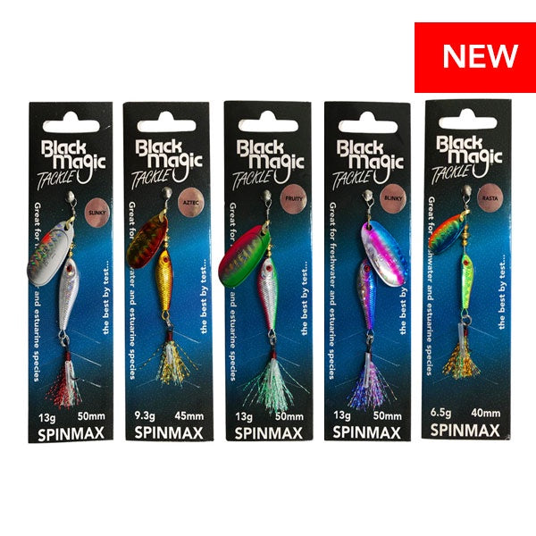 Black Magic Spinmax Lure