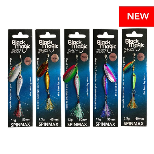 Black Magic Spinmax Lure