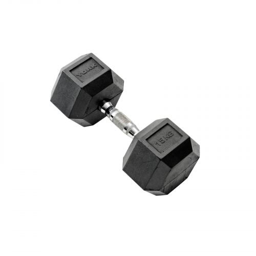 York Rubber &  Chrome Dumbells